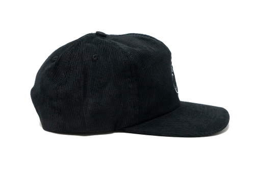 The Black Classic Cord Hat