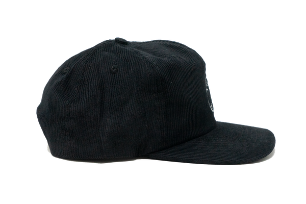 The Black Classic Cord Hat – Tinlid Hat Co