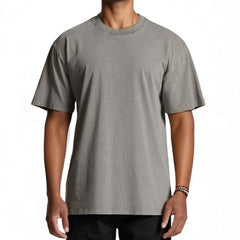 The Black Faded Heavyweight Tee