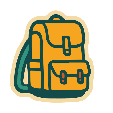 The Travel Van Sticker