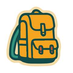 The Backpack Sticker