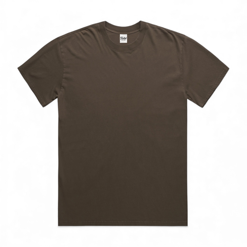 The Brown Faded Heavyweight Tee