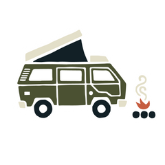 The Travel Van Sticker