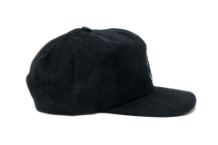 The Black Classic Cord Hat